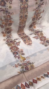 *RESTOCK ALERTS* ```FESTIVAL COLLECTION IN 100% PURE COTTONSILK `````` 🦋Fabric : 100% Pure Cotton silk suit in Jamawar zari embroidery with intricate pattern all over suit 🦋Trouser :100% of COTTON SILK 2.75 mtrs 🦋Dupatta: 100% Pure Cotton silk Dupatta with beautiful and intricate floral motif in traditional jamawar zari embroidery ❤️ | feeltrendy.feel