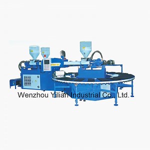 [Hot Item] One Head Three Color 20 Stations PVC Air Blowing Machine