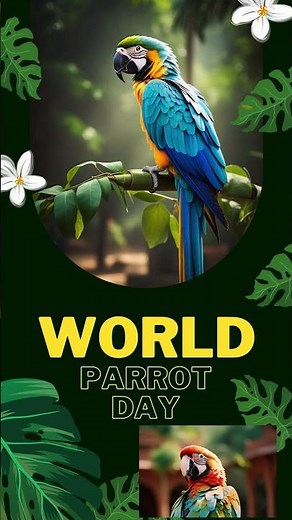 World Parrot Day 2025 | Celebrate Nature’s Most Colourful Birds