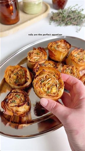 The Easiest Easy Fig & Goat Cheese Phyllo Roll Bites #appetizer