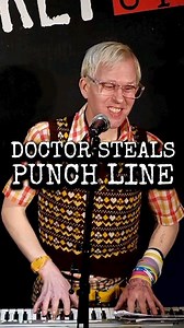 Doctor steals my punch line... #Doctor #nhs #smartass #appointment #comedyfail #topsecretcomedyclub #ukstandup #crowdwork #heckle #heckler #actuallyautistic #lgbtcomedy #bgt2018 #bgt #standupcomedy #autisticcomedian #funnyheckle | Robert White Comedian