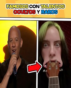 Famosos con Talentos Ocultos y Raros 😱😮 | iLeorju
