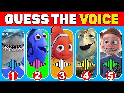 Finding Nemo Quiz - Guess the Characters by Their Voice