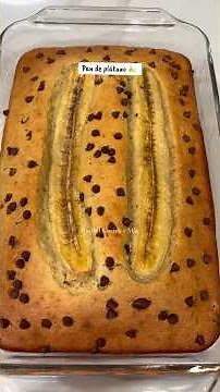 Pan de plátano 🍌 suave y esponjadito 😋
