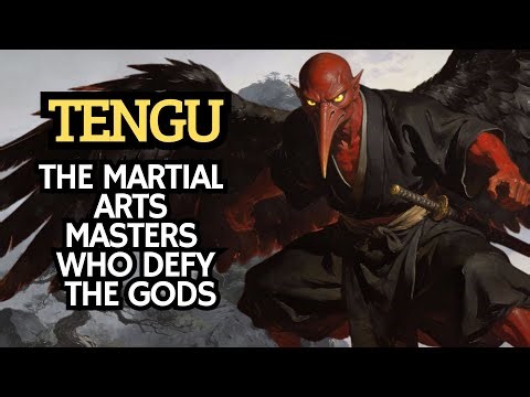 Tengu: The Winged Warrior of the Lonely Peak - Japanese Mythology