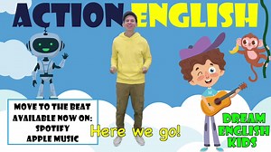 75 reactions · 7 comments |  "Move To The Beat" is streaming now on Spotify and Apple Music!   Artist: Dream English Kids Album: Action English Song: Move To The Beat Full song on streaming services now! Original song by Matt. Happy Singing!  | Dream English | Facebook