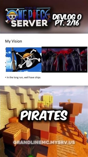 What if I made an Anime-Accurate ONEPIECE Minecraft Server? - Devlog 0 Part 2