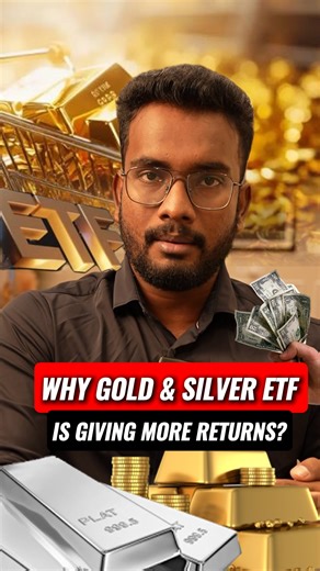 Harish v on Instagram: "💰 Gold vs Silver ETF – Why prices differ even though both track metals! Most people think all gold or silver ETFs should give similar returns since they track the same metal… but here’s the truth 👇 👉 Each ETF has its own expense ratio, tracking method, and custodian bank — that’s why returns vary! 👉 Some ETFs hold physical gold/silver, while others use derivatives or international benchmarks (like LBMA). 👉 Even timing of NAV calculation and import costs can cause sma