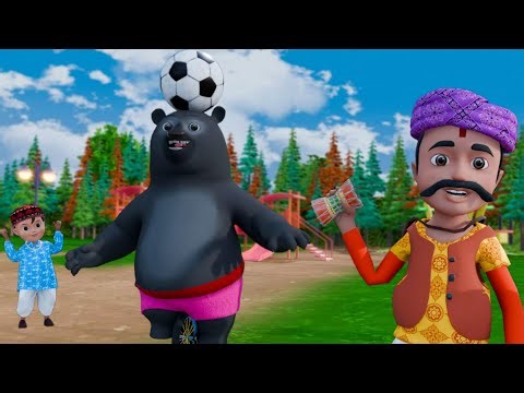 Kaalu Madari Aaya | बच्चों की मज़ेदार कविता | Hindi Animated Rhyme | Bhalu Ka Dance Show #3drhymes​