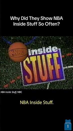 The Strategy Behind NBA Inside Stuff #nba #90snba #nbainsidestuff #90snostalgia #90stv