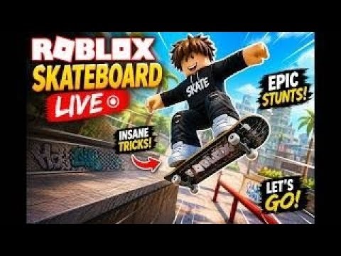 “Roblox Skateboard Challenge 🛹 Don’t Blink!”