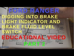 Brake Light Indicator and Brake Fluid Level Switch Part 2