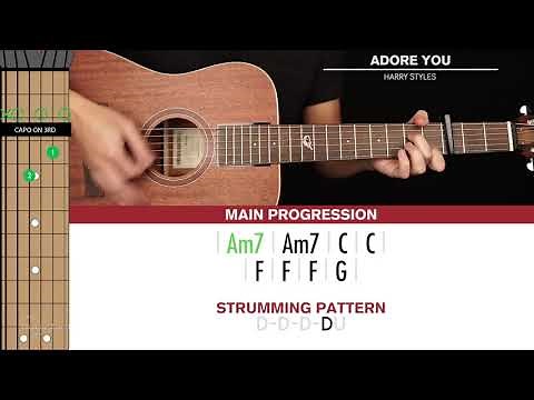 Adore You Guitar Cover Harry Styles 🎸|Tabs + Chords|