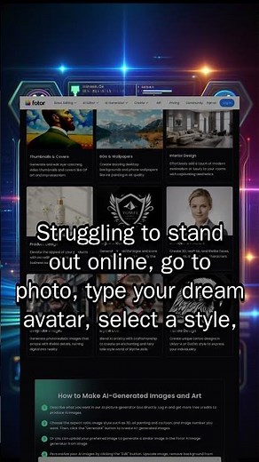 "Fotor AI: Create Stunning Free Profile Pics in Seconds"