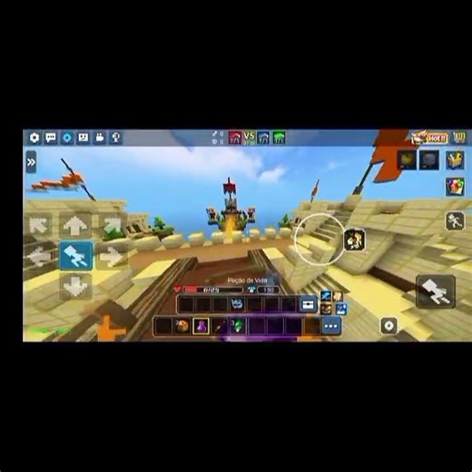 “VP8 pulando igual canguru e levou knock 😎”