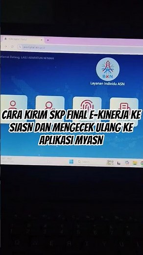 Cara mengirim SKP E-Kinerja ke SIASN tahun 2025