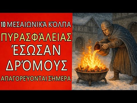 10 Μεσαιωνικά Κόλπα Πυρασφάλειας: Έσωσαν Δρόμους, Απαγορεύονται Σήμερα.