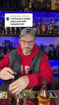 Malört Monday is back… and this one might’ve been a mistake 🥃❄️ Malört meets Rumple Minze