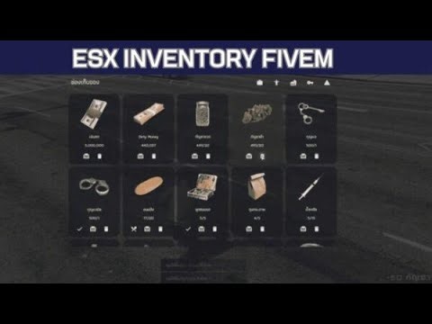 ESX Inventory Fivem - Fivem Shop - Fivem Script Store | Fivem Scripts