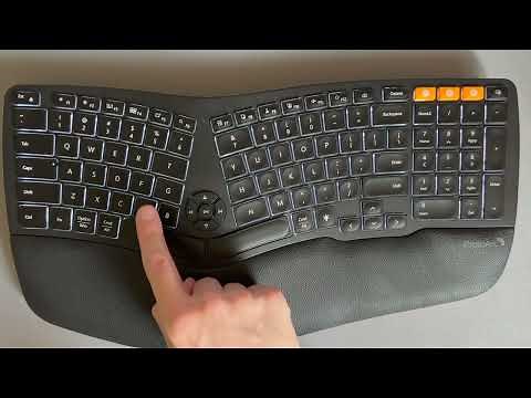 ProtoArc EK01 Ergonomic Split Backlit Keyboard