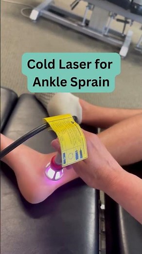Cold Laser for Ankle Sprain - Sports Injuries - Omaha Chiropractor