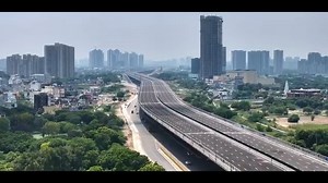 2.5M views · 192K reactions | Marvel of Engineering: The Dwarka Expressway! A State-of-the-Art Journey into the Future  #DwarkaExpressway #PragatiKaHighway #GatiShakti | Nitin Gadkari | Facebook