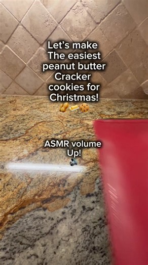 Let's make peanut butter cracker cookies for Christmas! Want to try this recipe too? Comment 'Recipe' and I'll send you the Recipe my ingredient links (They're affiliate links, which means I might earn a small commission - thank you for supporting my channel!) GOD bless you! Have a blessed and wonderful day! #asmr #asmrcooking #asmrbaking #fyp #easyrecipe #viralrecipe #asmr #dessert #fallbaking #easybaking #cozybaking #Christmasrecipes #Christmas #Christmasbaking #cozyChristmasbaking #cozyChrist