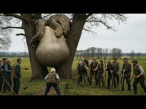 Brave Heroes Save Mother Mountain Lion from Giant Python’s Terrifying Attack 🐍