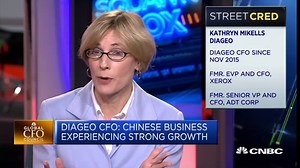 Diageo CFO: Chinese business experiencing strong growth