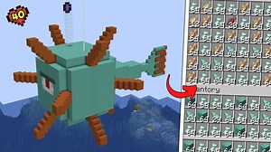 I Built an Insane Guardian Farm in Minecraft Hardcore