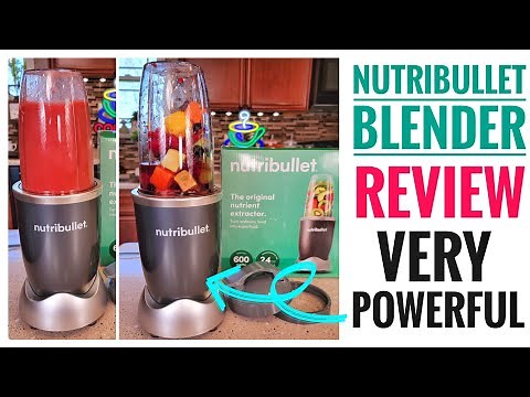 Nutribullet Personal Blender Works Great for Smoothies Frozen Drinks 600 Watts NBR-0601