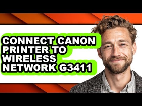 How to Connect Canon Printer to Wireless Network G3411 (full Guide)