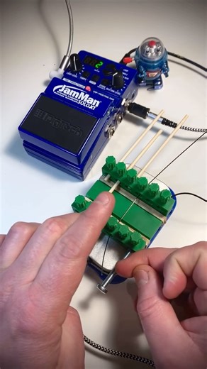 @robotmammal on Instagram: "Looping fun with my noisebox and the Digitech Jamman Solo XT. It’s a great little looper that is better than the well known Boss Loop Station in my opinion because it has more memory. I make these noiseboxes for sale (link in my bio). I’ve designed the attachments that slip onto the tin, allowing the user a great deal of customisation • • • • #experimentalmusic #digitech #soundscape #looping #drumloop #percussion #musicbox #dawless #guitareffects #sounddesign #noisemu