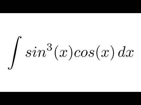 Integral of sin^3(x)cos(x) (substitution)