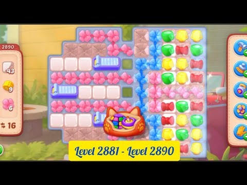 Homescapes : ( Level 2881 - Level 2890 )