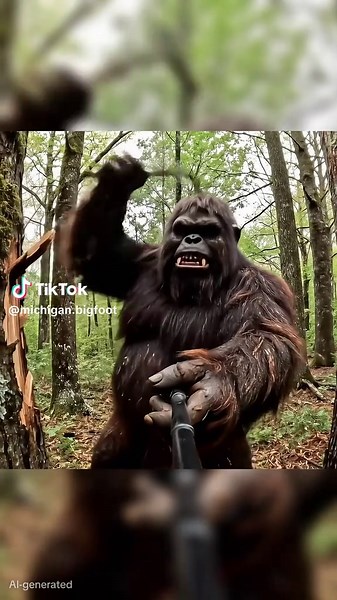 Michigan Bigfoot on TikTok