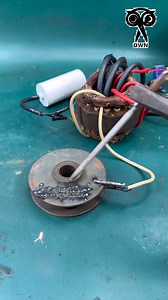 1.8M views · 9.6K reactions | Unleash idea broken fan motor into a power welding machine for electrical work using condenser | Creative Own | Facebook