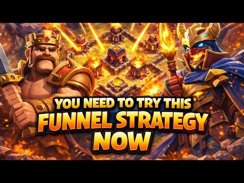 “You NEED to Try This Funnel Strategy NOW! 🔥 Easy 3-Star Guide (Clash of Clans)”