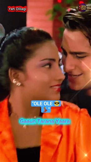 Jab Bhi Koi Ladki Dekhun 💃 Dil Dewana Bole😍 | Ole Ole🔥| Yeh Dillagi | Saif Ali Khan | 90s Hit#shorts