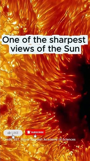 The Sun's surface like you've never seen it before #astronomy #science #cosmos
