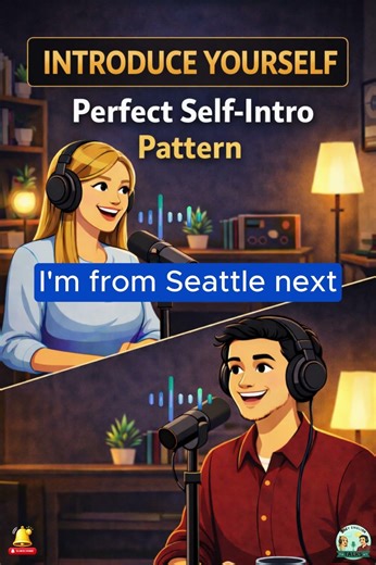 Introduce Yourself in English — Easy Class Pattern