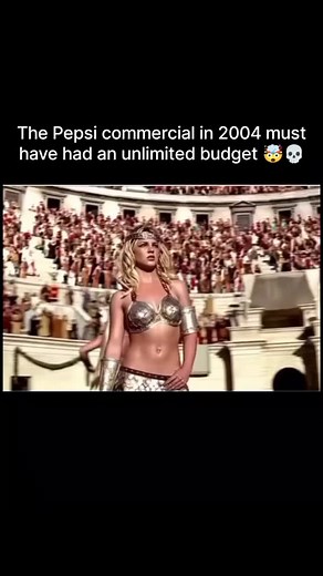Original Memes Finder on Instagram: "The 2004 Pepsi commercial featuring Britney Spears, Beygncé,and Pink remains, one ef the most iconić and ambitious ad campaigns of all time. Set in a gladiator-style arena, the trio performed a powerful rendition of Queen's We Will Rock You while defying a tyrannical emperor played by Enrique lglesias. The commercial was a spectacle, combining star power, elaborate set designs, and a killer soundtrack. Given the stature of the three pop superstars, the budget