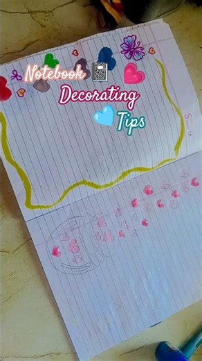 Cute & Easy Notebook Decoration Ideas 🎀 | DIY School Supplies
