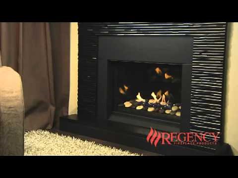 Horizon HZ33CE Contemporary Gas Fireplace Insert by Regency