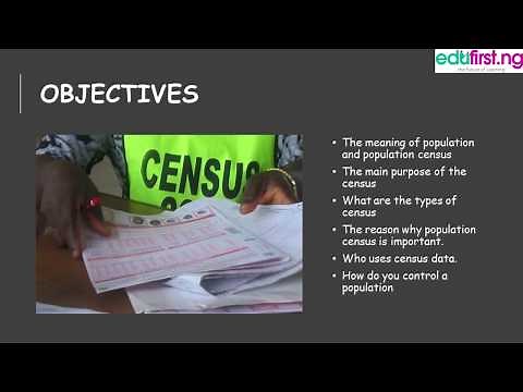 National Population Census | Civic Education | JSS3 | 1st Term