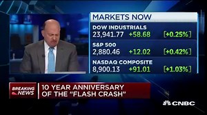 Jim Cramer on the 10-year anniversary of the stock market's 'Flash Crash'