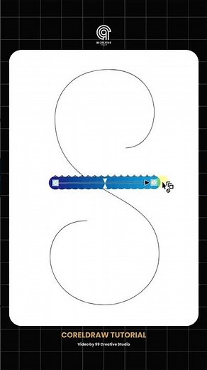 CorelDraw Tips | Use Blend Tool #coreldraw #design #graphicdesigner #coreldrawtutorial
