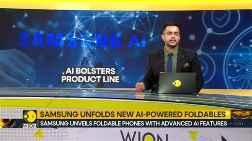 Samsung unveils foldable phones with advanced AI features