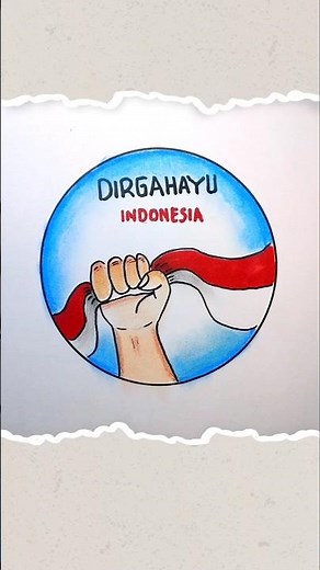 independence poster - happy Indonesian Independence Day