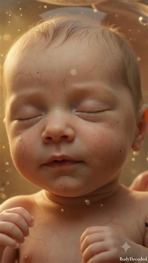 why do babies yawn before birth? 😮 #pregnancy #anatomy #bodydecoded #babydevelopment #biology